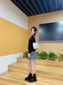 蒂斯馳小皮鞋女2023年秋季新款復(fù)古英倫風(fēng)單鞋百搭啞光松糕厚底樂福鞋子 黑色 37 曬單實(shí)拍圖