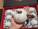 陸寶平價(jià)家用辦公功夫茶具套裝 冰裂紋陶瓷泡茶壺茶杯禮盒 勁雅茶組 1壺6杯1茶海 9頭 曬單實(shí)拍圖