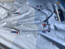 水星儿童纯棉被套单件被罩被套单人抗菌面料 150cm×210cm 实拍图