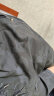 卡帝乐鳄鱼（CARTELO）2024纯棉短裤男士潮牌中外穿潮流夏季休闲工装拉链口袋宽松五分裤 552黑蓝色 XL 晒单实拍图