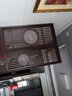 凡弧（FANHU） 新中式入戶屏風(fēng)隔斷客廳進(jìn)門(mén)實(shí)木玄關(guān)柜置物架創(chuàng)意裝飾座屏 黑胡桃色雙屏風(fēng)柜200*90*30cm 包安裝 默認(rèn)1 曬單實(shí)拍圖