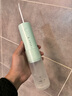 松下（Panasonic）水牙線(xiàn)牙齒沖洗器 小巧家用沖牙器便攜 高頻脈沖水流伸縮小圓管 牙齒口腔清潔器年會(huì )獎品年貨禮物 【脈沖水流】小圓管-DJ33 綠色 曬單實(shí)拍圖