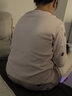 戴米安孕婦哺乳秋衣上衣純棉產(chǎn)后全棉喂奶加厚保暖內衣棉毛衫月子服秋冬 （香芋紫）純棉 XL【建議體重120-140斤】 曬單實(shí)拍圖