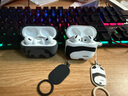 優(yōu)思頓airpods pro二代保護(hù)套AirPods4硅膠蘋果耳機(jī)殼高級感AirPods3保護(hù)套pro2熊貓情侶外殼三代防摔 【熊貓-白+指環(huán)扣】磨砂軟殼+耐臟不掉蓋 蘋果 AirPods 第4代 曬單實拍圖