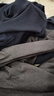 羅蒙（ROMON）輕奢高端商務(wù)襯衫領(lǐng)休閑假兩件針織衫男2025春秋新款條紋毛衣男士 【單件裝】卡其色-春秋款 2XL 【150-165斤】 曬單實(shí)拍圖