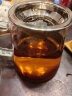 WINTERPALACE耐热玻璃公道杯分茶器茶漏一体茶海过滤公杯功夫茶具加厚套装 400ml+茶漏 晒单实拍图