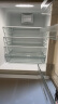西门子（SIEMENS）274升三门冰箱 玻璃面板 混冷大容量 零度保鲜 线下同款 BCD-274W(KG28US221C) 实拍图