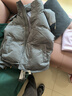 BOBBY BIZZ95白鵝絨羽絨服短款2024年冬季加厚面包服外套連帽新款小個(gè)子過(guò)膝 淺灰色 95%白鵝絨 S 建議125斤左右 曬單實(shí)拍圖