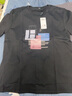 啄木鳥(niǎo)【2件】短袖T恤男士純棉體恤男夏裝男生打底汗衫圓領(lǐng)休閑上衣服潮 309黑色+2271深灰色 2XL （140-170斤） 曬單實(shí)拍圖