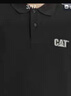 CAT卡特短袖polo衫反光印花珠地面料男士翻領(lǐng)短袖t恤新品七夕禮物 黑色 L 曬單實(shí)拍圖