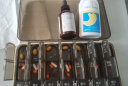 妙馨思药物药品分装药盒子便携吃药提醒器七天一周每日收纳盒随身分药器 实拍图