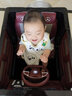 薩瑪特奔馳大G兒童電動(dòng)車(chē)四驅電瓶車(chē)玩具可坐人遙控自駕兒童節生日禮物 頂配 烤漆黑+四驅+加大鋰電+軟胎皮座 曬單實(shí)拍圖