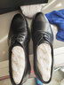 金利來(lái)男鞋秋季新款男士英倫軟底商務(wù)正裝英倫風(fēng)耐磨單鞋真皮低幫皮鞋男 黑色58013025001A 42 曬單實(shí)拍圖