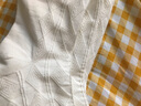 寶蓋丁白色襪子女可愛日系jk襪lolita花邊襪ins潮夏天中筒襪春夏棉襪子 豎條兩雙+麻花+卷邊+花邊菱格兩雙 均碼 曬單實(shí)拍圖