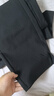 MsShe【通勤西裝褲】大碼女裝秋季胖mm顯瘦寬松針織微喇叭長(zhǎng)褲子 黑色現(xiàn)貨 T6 曬單實(shí)拍圖