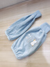 咕咕象螺口袖套男女士工作護袖辦公室手袖羽絨服袖口防臟套袖秋冬季袖頭 藍色1雙（323K35） 曬單實(shí)拍圖