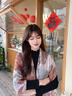 瑪麗亞·古琦（MARJA KURKI）絲巾真絲女長巾媽媽禮盒裝桑蠶絲圍巾 送長輩絲綢長絲巾 綻放春天 粉色 曬單實(shí)拍圖