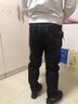 雅鹿牛仔褲男春秋款修身直筒商務(wù)簡約百搭男士彈力冬季加絨加厚褲子 藍(lán)色【高品質(zhì)】 31 【120-130斤】 曬單實拍圖