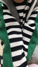 童泰（TONGTAI）寶寶衛(wèi)衣冬季男童女童衣服兒童休閑外出加厚高領(lǐng)一體絨上衣 白條 120 cm 曬單實(shí)拍圖