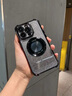 呆殼【四角氣囊防摔】磁吸充電適用蘋(píng)果15promax手機殼iPhone15新款14Pro透明閃粉13全包硅膠保護套 【石墨黑】漸變閃粉 磁吸充電 氣囊防摔 iPhone 15 Pro 曬單實(shí)拍圖