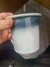 言和堂觀(guān)滄海 陶瓷過(guò)濾泡茶杯家用辦公茶水分離馬克杯送男士長(cháng)輩生日禮 【故宮瓷禮】觀(guān)滄海-泡茶杯（天藍色） 曬單實(shí)拍圖