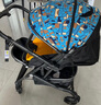 flykids四輪萬(wàn)向嬰兒推車(chē)可坐可躺減震一鍵折疊高景觀(guān)嬰兒車(chē)雙向可上飛機 四輪萬(wàn)向幾何圖形 曬單實(shí)拍圖