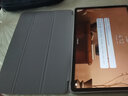 唯少 華為MatePad2024/2023款保護套11.5英寸華為平板電腦保護殼BTK-W00三折蜂窩輕薄全包防摔軟殼皮套 薰衣草灰【智能休眠皮套】+品牌鋼化膜 華為matepad2023款【11.5 曬單實(shí)拍圖