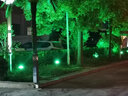 朋科led泛光燈彩色照樹燈景觀射燈戶外防水投光燈室外園林綠化燈 50W綠光「建議照射10米內(nèi)」 曬單實拍圖