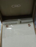 CRD克徠帝【現(xiàn)貨閃發(fā)】四瓣花K金耳釘女彩金鉆石耳飾耳環(huán)送女友禮物 【E00325R】共約7分-K金耳堵 曬單實拍圖