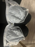 奶糖派微甜兔耳杯全罩杯超薄大胸顯小聚攏顯瘦文胸蕾絲大碼內衣女送女友 白色 【超薄顯瘦 兔耳防凸】 80B 曬單實(shí)拍圖