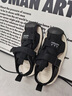 暇步士（Hush Puppies）童鞋女童涼鞋2025夏季兒童鞋男童包頭洞洞鞋戶(hù)外鏤空休閑沙灘涼鞋 HP3217黑色 33 鞋內長(cháng)21.3cm 曬單實(shí)拍圖
