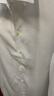 FULL MONTY【140支免燙一片領(lǐng)】長(cháng)袖襯衫男士商務(wù)西裝純棉抗皺襯衣2025新款 白色一片領(lǐng)10126 40 曬單實(shí)拍圖