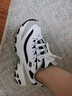 斯凱奇（Skechers）新年禮物熊貓鞋黑白金休閑運動(dòng)厚底增高經(jīng)典復古季66666228 女款/白色/淺灰色/WLGY 35.5 曬單實(shí)拍圖