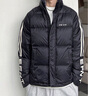 維多利亞法式羽絨服 冬季加厚90絨男士新款戶(hù)外短款連帽工裝沖鋒衣外套男款 黑色 M 曬單實(shí)拍圖