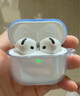 圖拉斯【2025年新款】適用airpods4保護套airpods四代保護殼適用蘋果耳機防摔防塵防刮硅膠散熱 透明 曬單實拍圖