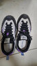 飛躍（Feiyue）老爹鞋男鞋女鞋2024春秋季新款鞋子男厚底透氣休閑鞋情侶運動鞋潮 黑/米/紫 39 曬單實拍圖