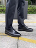 愛步（ECCO）皮鞋男 男士皮鞋夏季休閑皮鞋透氣軟底商務(wù)德比鞋 適動(dòng)混合836404 黑色83640401001 42 曬單實(shí)拍圖