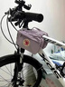 允染自行車(chē)前梁包自行車(chē)掛包山地車(chē)前梁包公路車(chē)騎行置物包前車(chē)把包裝 薄荷綠色【裸包】加厚 曬單實(shí)拍圖