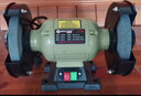 勝斯特（SENSETER）臺式砂輪機 工業(yè)級380V 立式小砂輪電動(dòng)工具 多功能小型電動(dòng)拋光機磨刀機 勝斯特臺式220V款【250W砂輪機】 曬單實(shí)拍圖