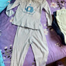 貝貝怡寶寶內(nèi)衣套裝春秋薄款兒童嬰兒衣服純棉居家服睡衣套裝 藍色（2297） 5歲/身高120cm 曬單實拍圖