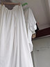 妍莉芬休閑褲女裝棉麻衣服套裝女2025年夏季新款休閑闊腿褲兩件套褲子 白色 套裝 M (建議95斤-105斤) 曬單實(shí)拍圖