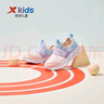 特步（XTEP）兒童童鞋幼小童簡(jiǎn)約一腳蹬舒適運動(dòng)跑鞋 水粉色/云端藍 31碼 曬單實(shí)拍圖