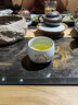 東道汝窯河南非遺 虎年生肖系列 茶杯主人杯單杯開(kāi)片可養汝瓷功夫茶具 虎虎生威A杯(天青) 曬單實(shí)拍圖