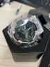 卡西歐（CASIO）男表g-shock運動(dòng)手表學(xué)生電子表防震防水雙顯夜光女表八角腕表 小鋼炮銀色GM-110-1A 曬單實(shí)拍圖