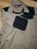 中防純棉工作服套裝高品質(zhì)男汽修汽配長(zhǎng)袖工裝服勞保服制服刺繡印定制 卡其色上衣 L 175CM 曬單實(shí)拍圖