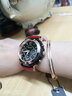 古歐（GUOU）手表女時(shí)尚氣質(zhì)女士品牌網(wǎng)紅潮流女款學(xué)生高中女生皮帶石英國表 紅色 曬單實(shí)拍圖