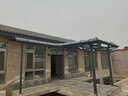 都格（Duge） （上門(mén)安裝）鋁合金雨棚遮陽(yáng)光棚戶(hù)外遮雨棚庭院陽(yáng)臺窗戶(hù)別墅雨搭室外汽車(chē)棚屋檐遮陽(yáng)蓬 61平以上材料單價(jià)(不包安裝) 曬單實(shí)拍圖