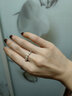 慕思語(yǔ)（MUSIYU）不規則碎銀子仿珍珠戒指女新款彈力繩食指戒輕奢感小眾設計指環(huán) 不規則碎銀戒指A10-202 曬單實(shí)拍圖