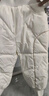 童泰（TONGTAI）寶寶羽絨褲秋冬季兒童三防鴨絨長(cháng)褲休閑外出時(shí)尚褲子米白90cm 曬單實(shí)拍圖