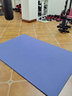 火迪鳥(niǎo)tpe瑜伽墊男士健身墊防滑加厚加寬加長(cháng)超大跳繩減震隔音家用地墊 深藍色-環(huán)保TPE-加長(cháng)加寬200*130 15mm 曬單實(shí)拍圖